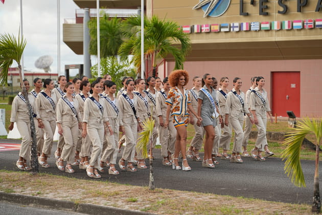Les Miss en Guyane, Alicia Aylies m&egrave;ne la danse...