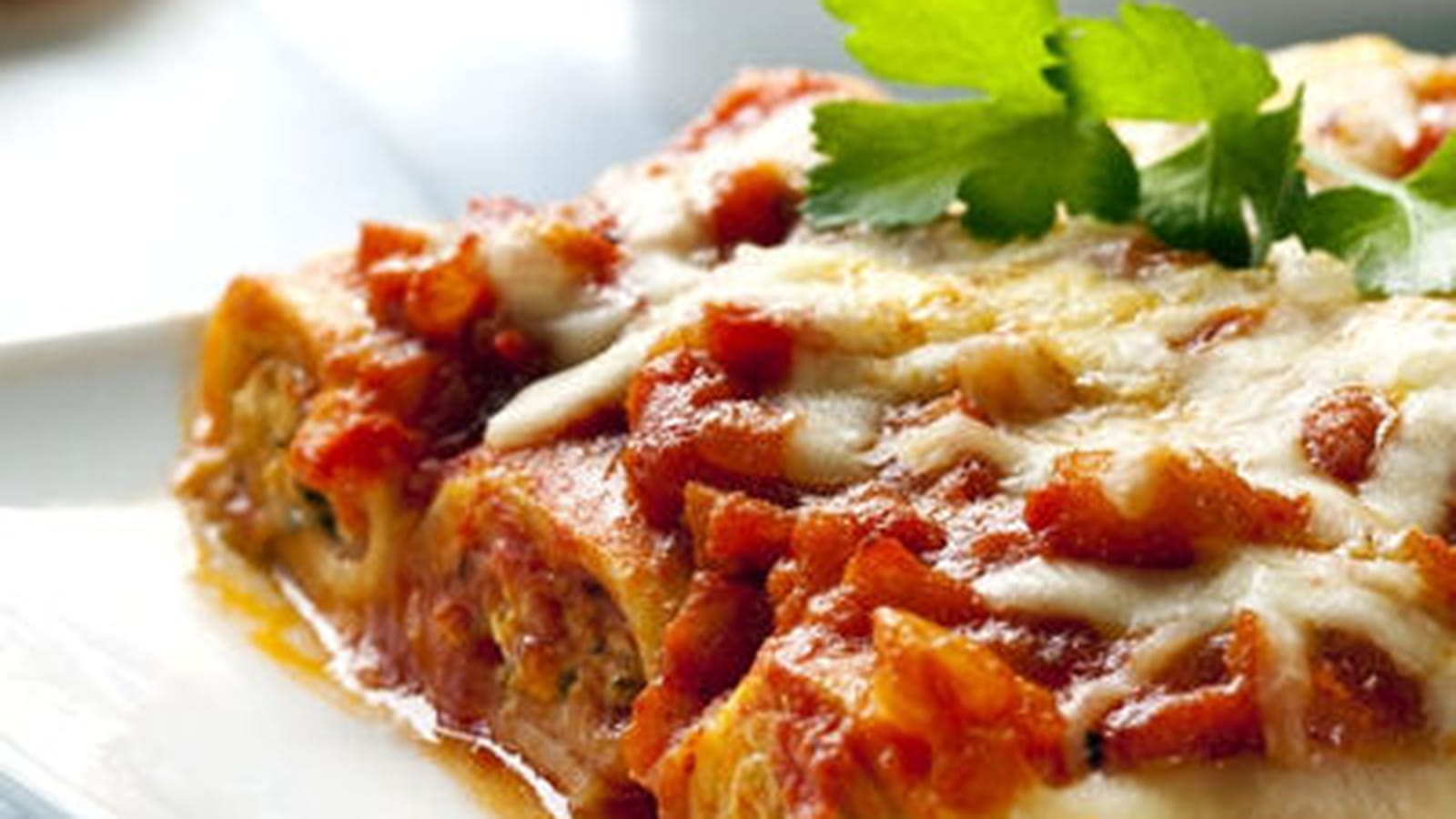 Cannellonis au confit de canard