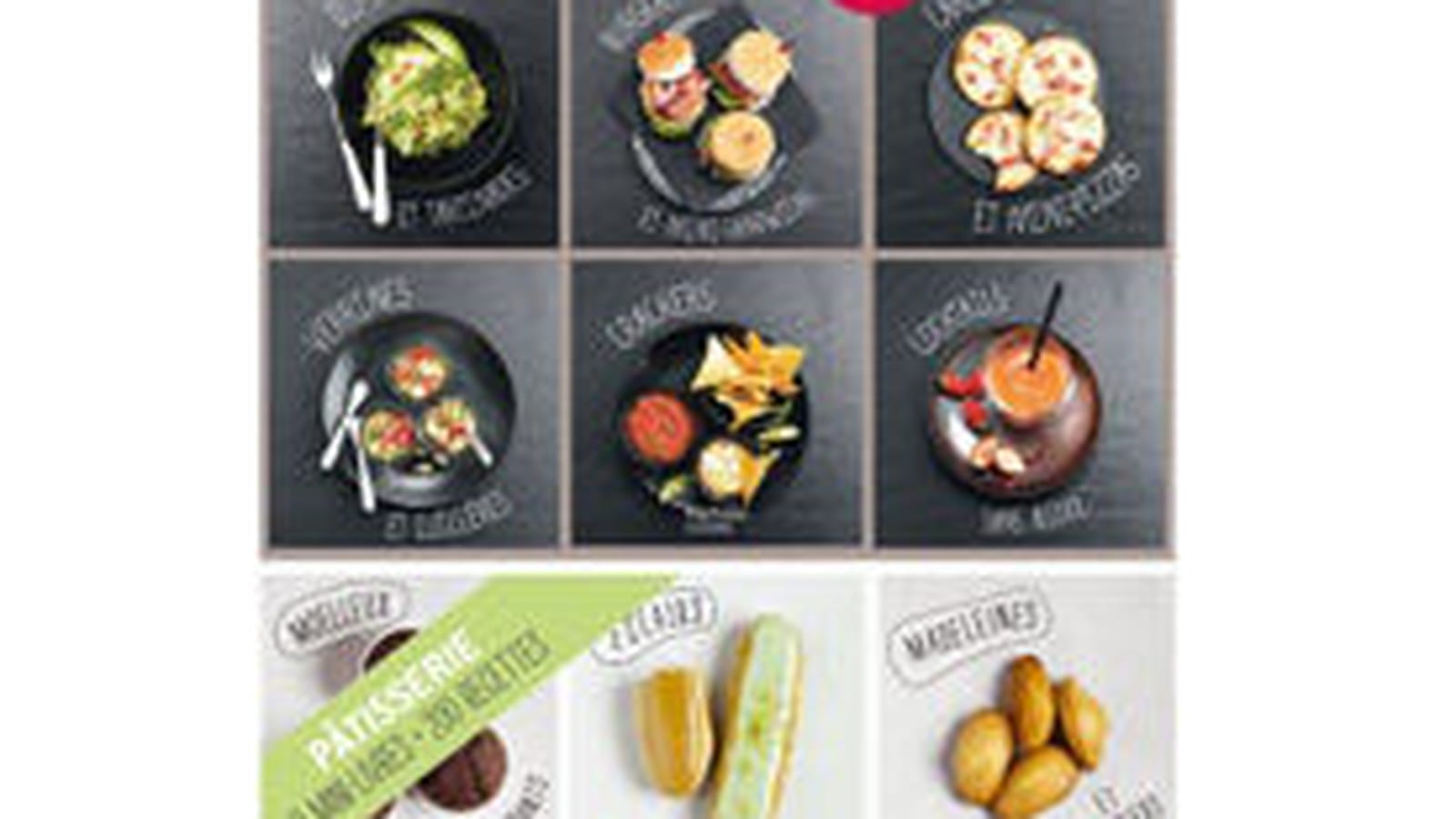 Coffret 9 mini-livres de Hachette Cuisine