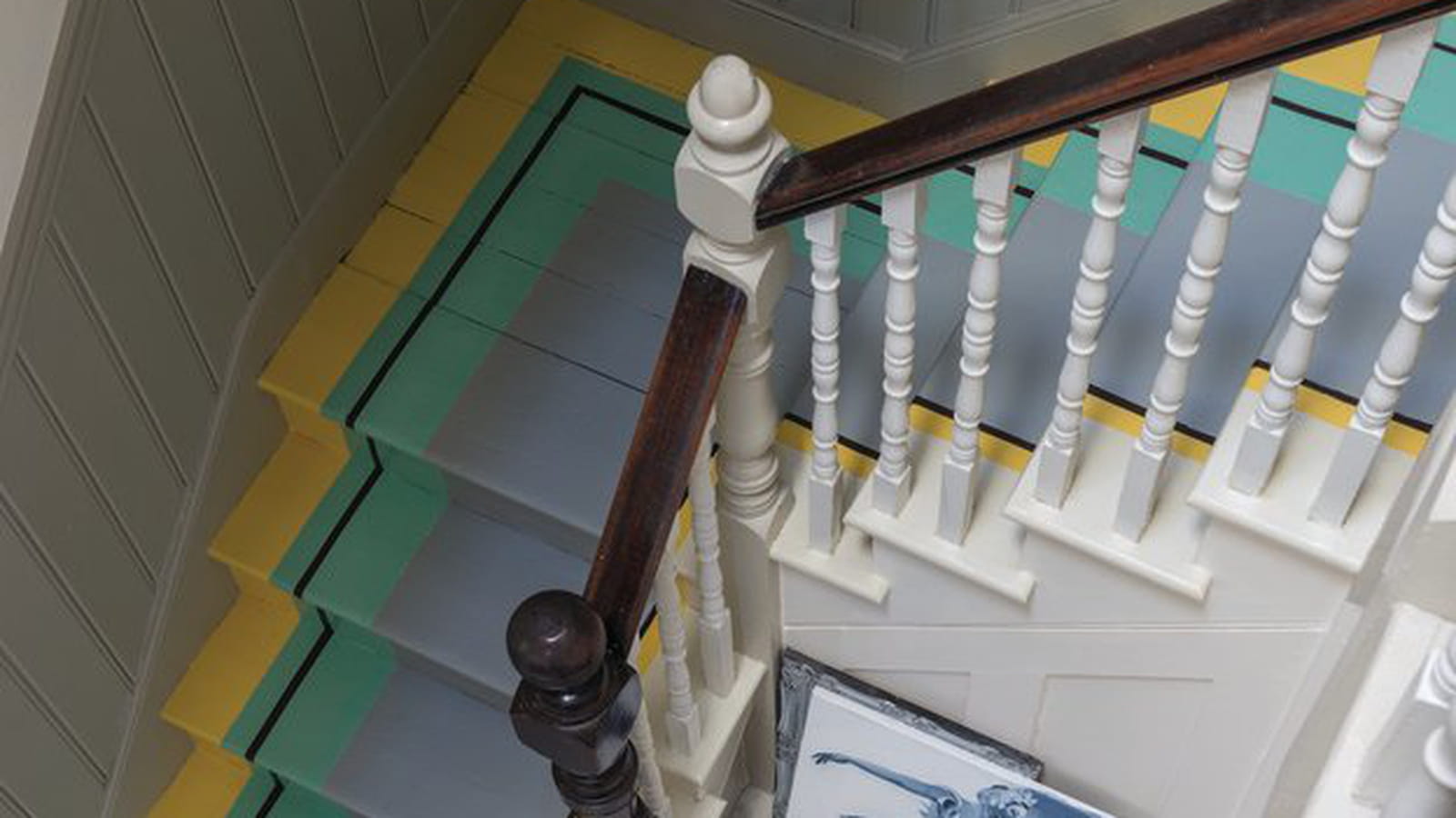 Escalier trompe-l'oeil