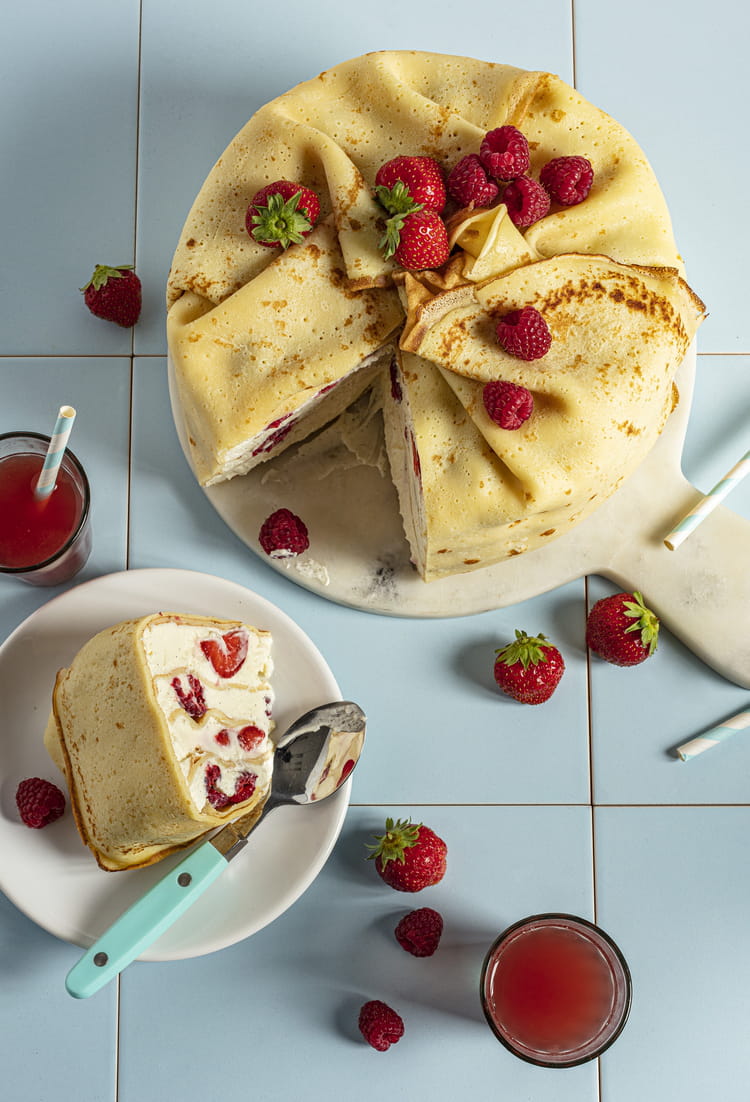 Recette de Charlotte aux crêpes