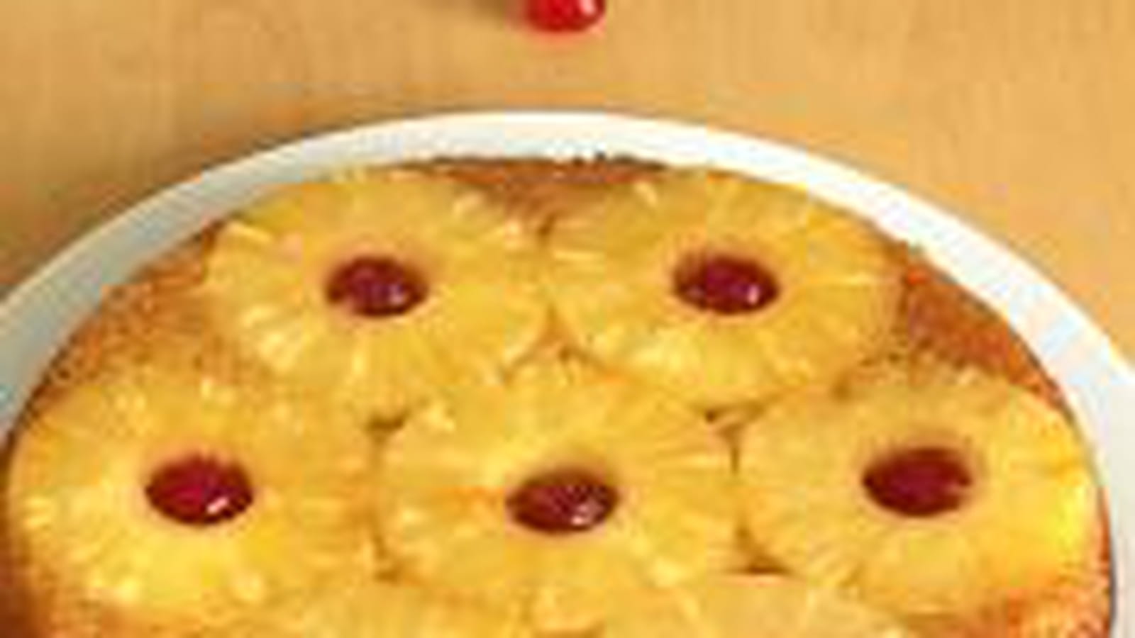 Gâteau renversé à l'ananas