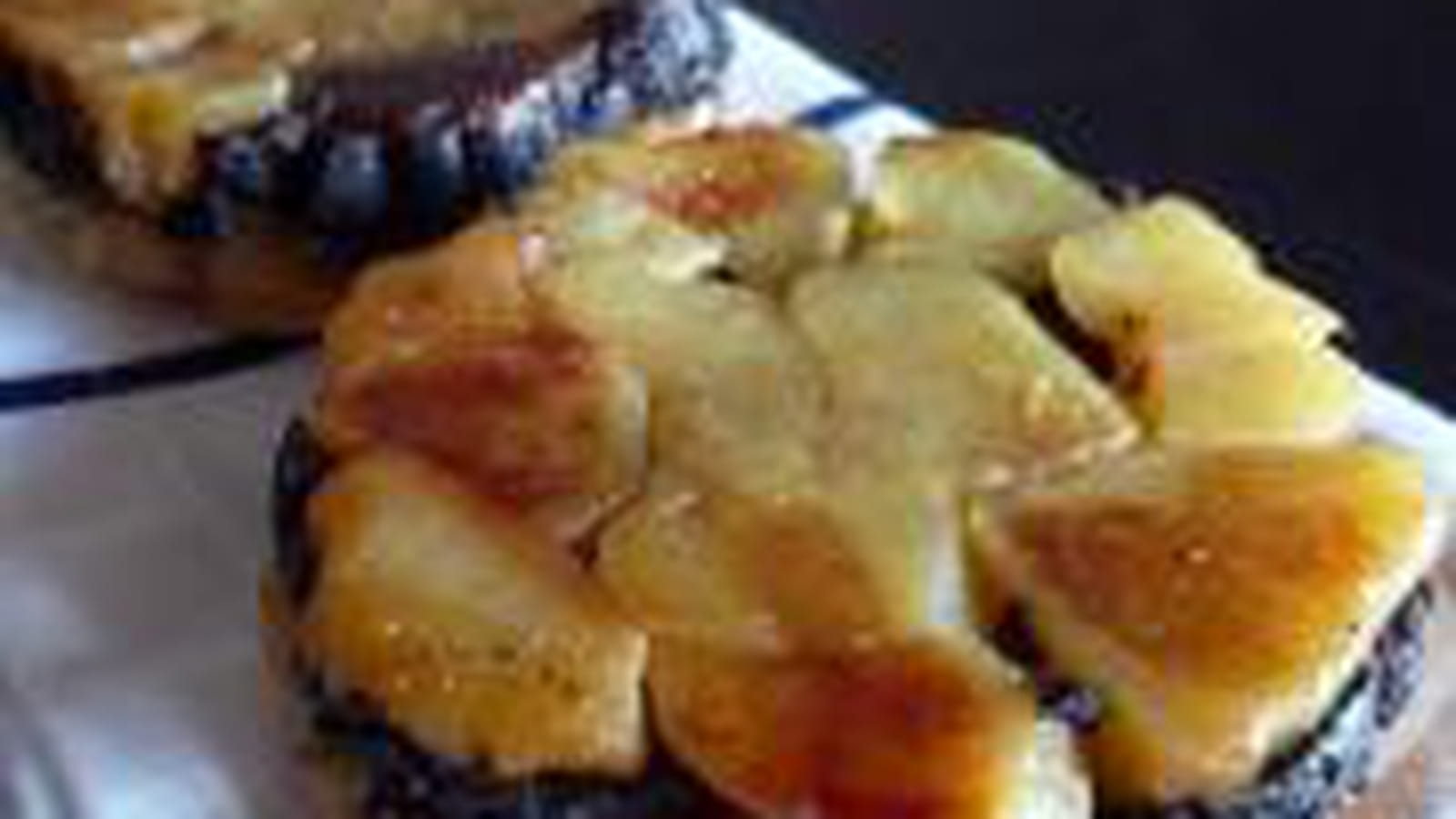 Tatins de boudin noir aux pommes