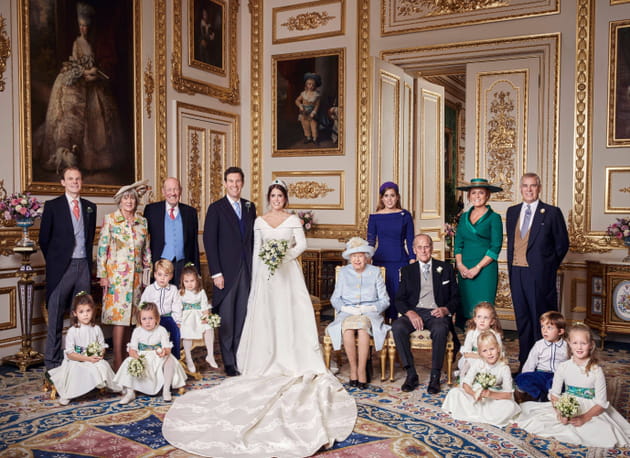 Mariage de la princesse Eugenie&nbsp;: une photo officielle dans les r&egrave;gles de l'art