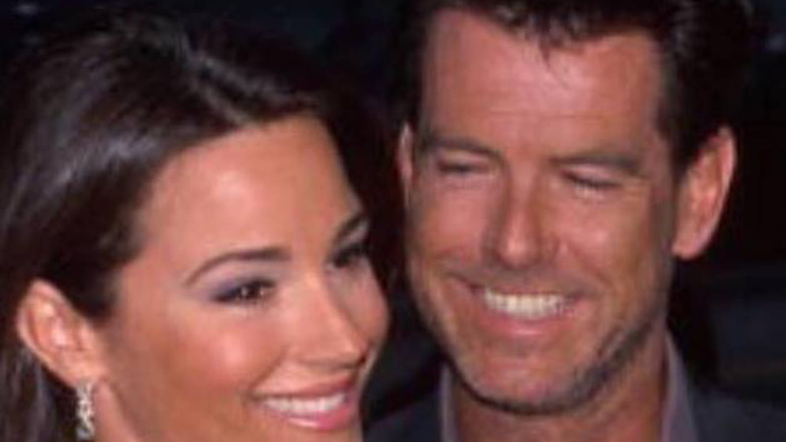 Pierce Brosnan et sa femme