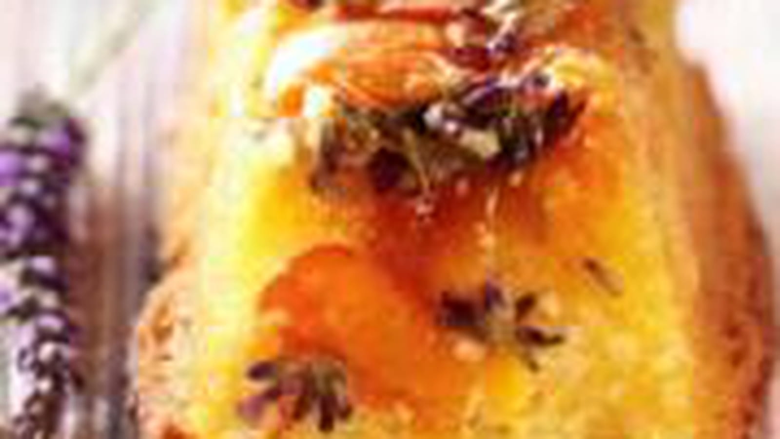 Mini cakes abricot lavande
