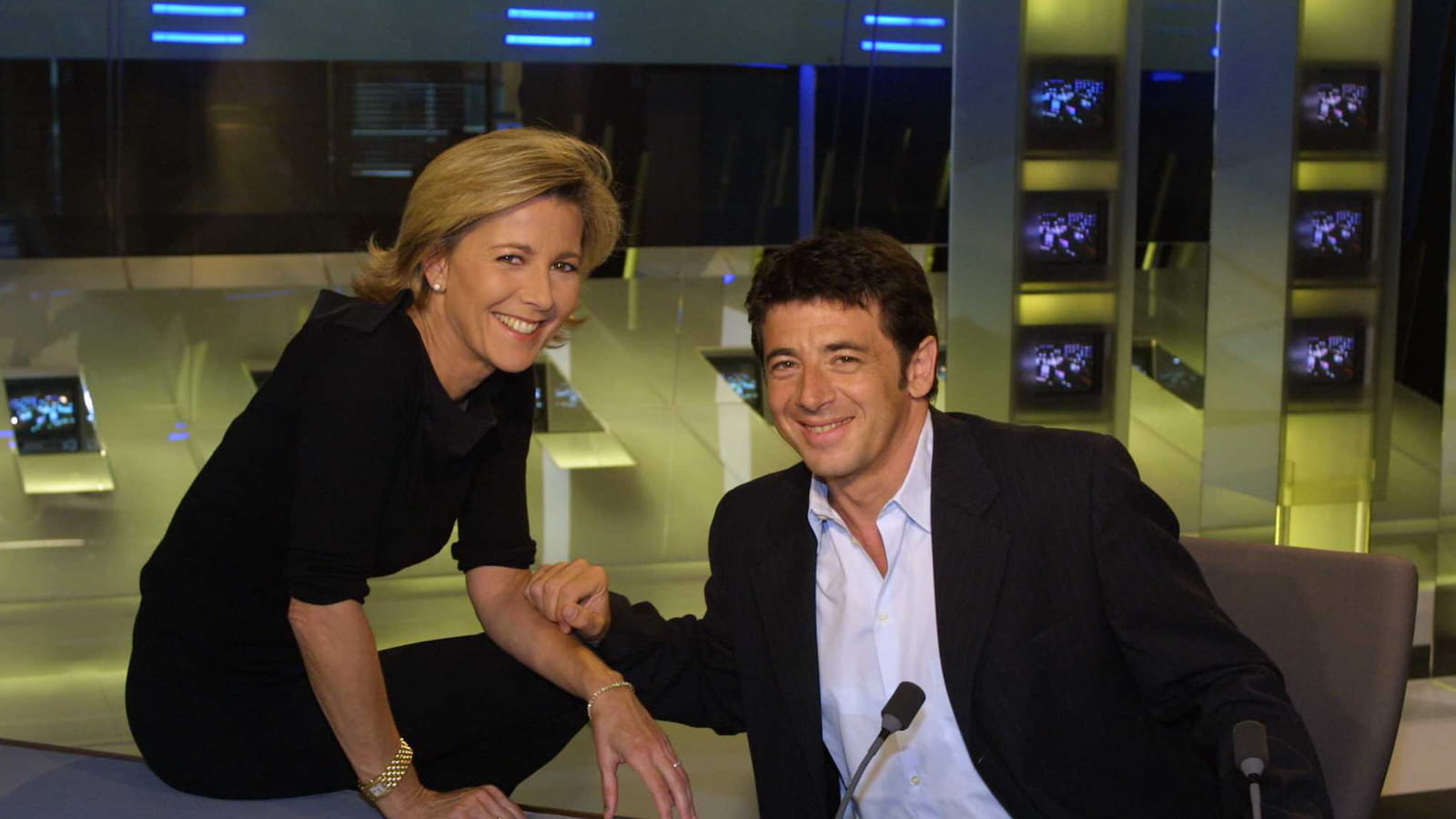 Claire Chazal et Patrick Bruel