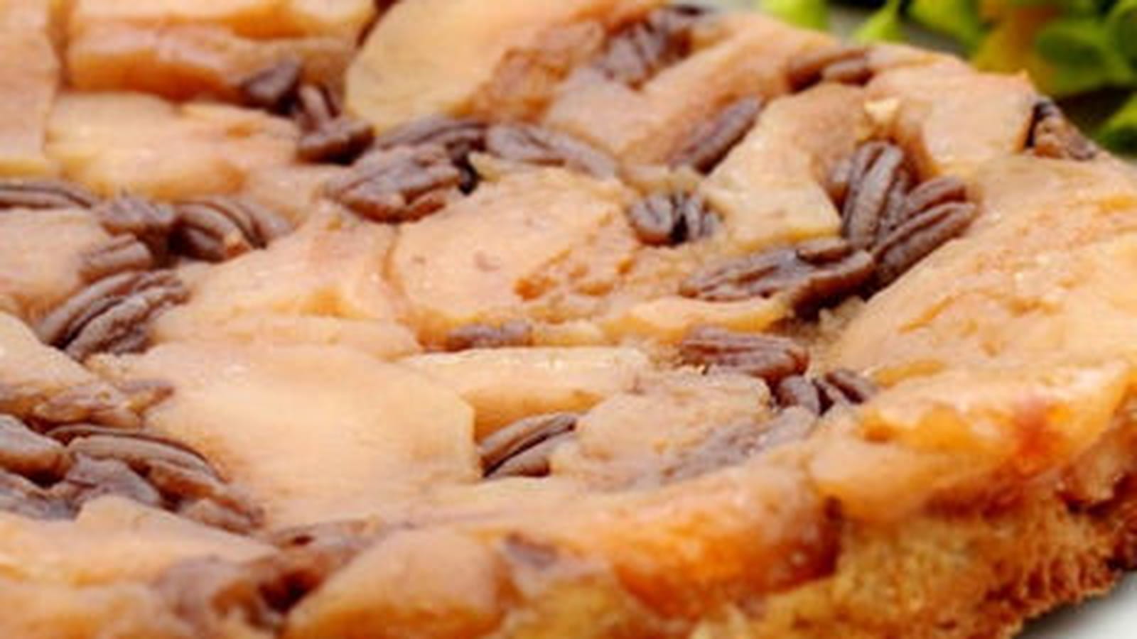 Tarte tatin aux noix de pécan et sirop d'érable
