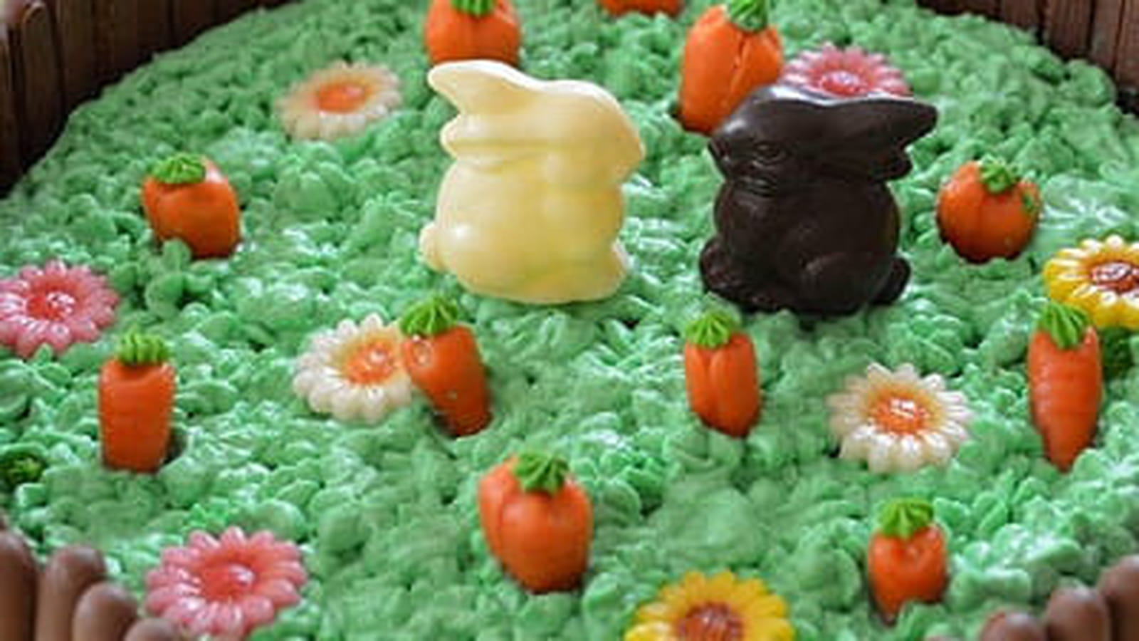 Gâteau aux carottes de Pâques