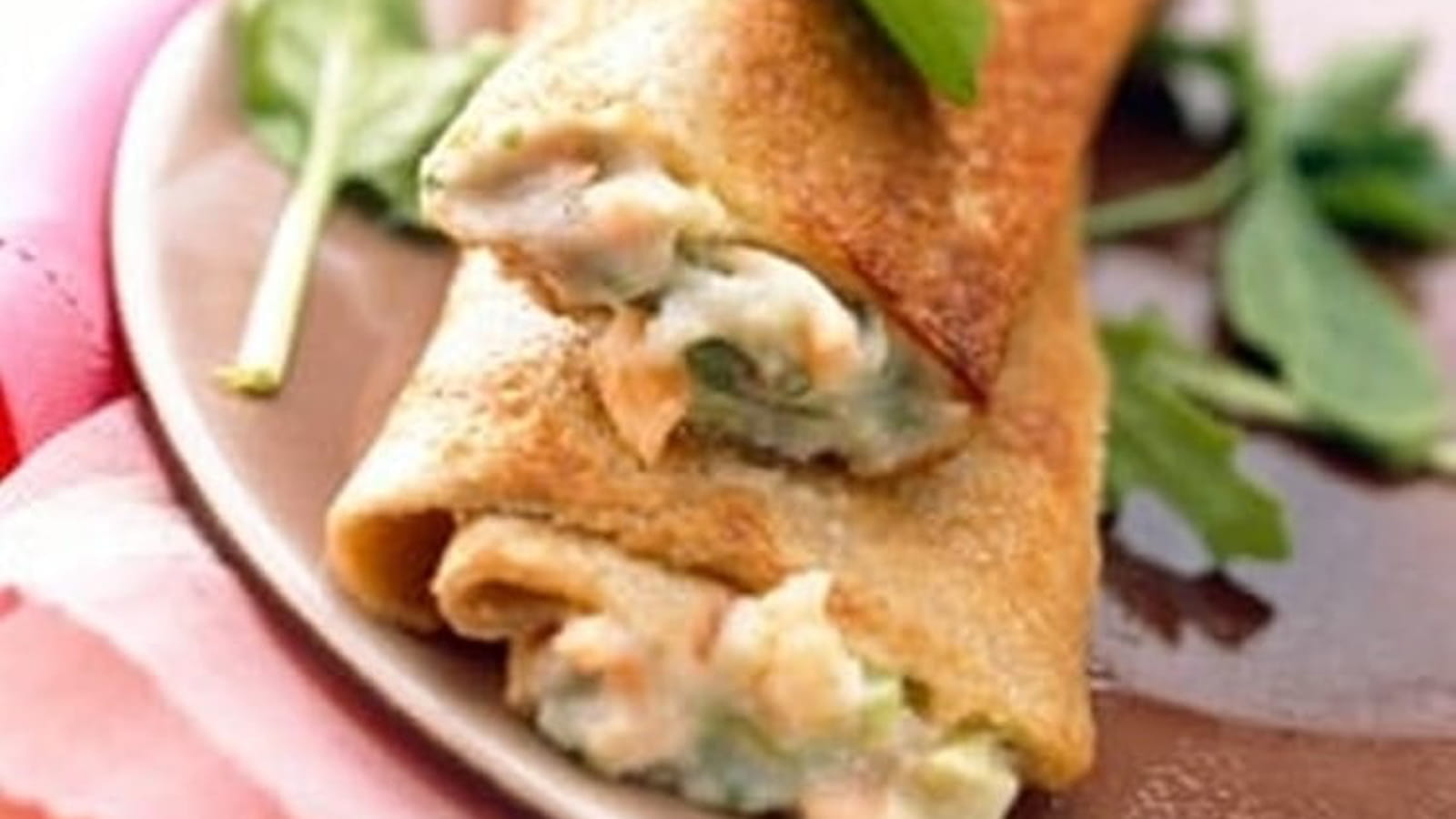 Crêpes au saumon