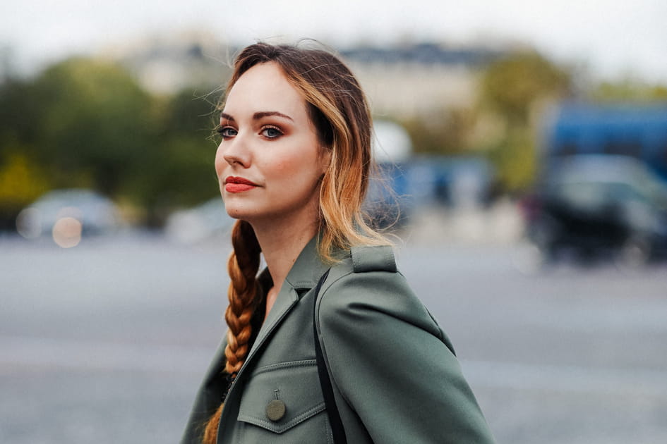 La tresse style boh&egrave;me d'Oph&eacute;lie Duvillard