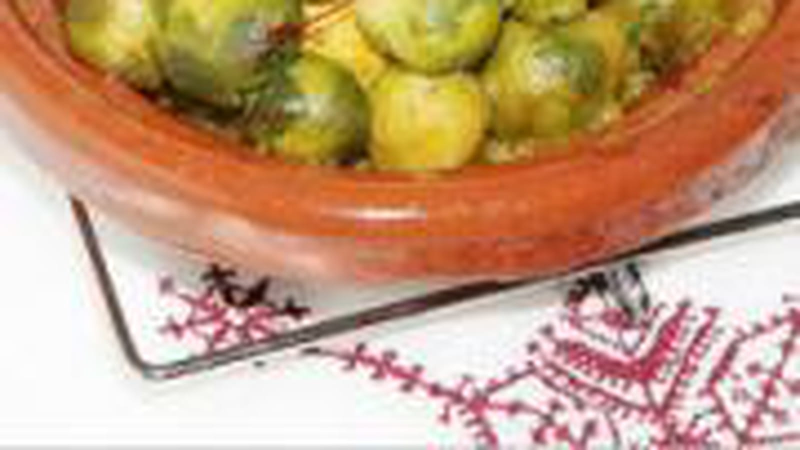 Tajine aux choux de Bruxelles