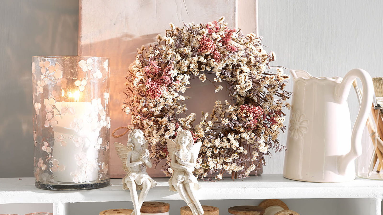 Couronne de fleurs