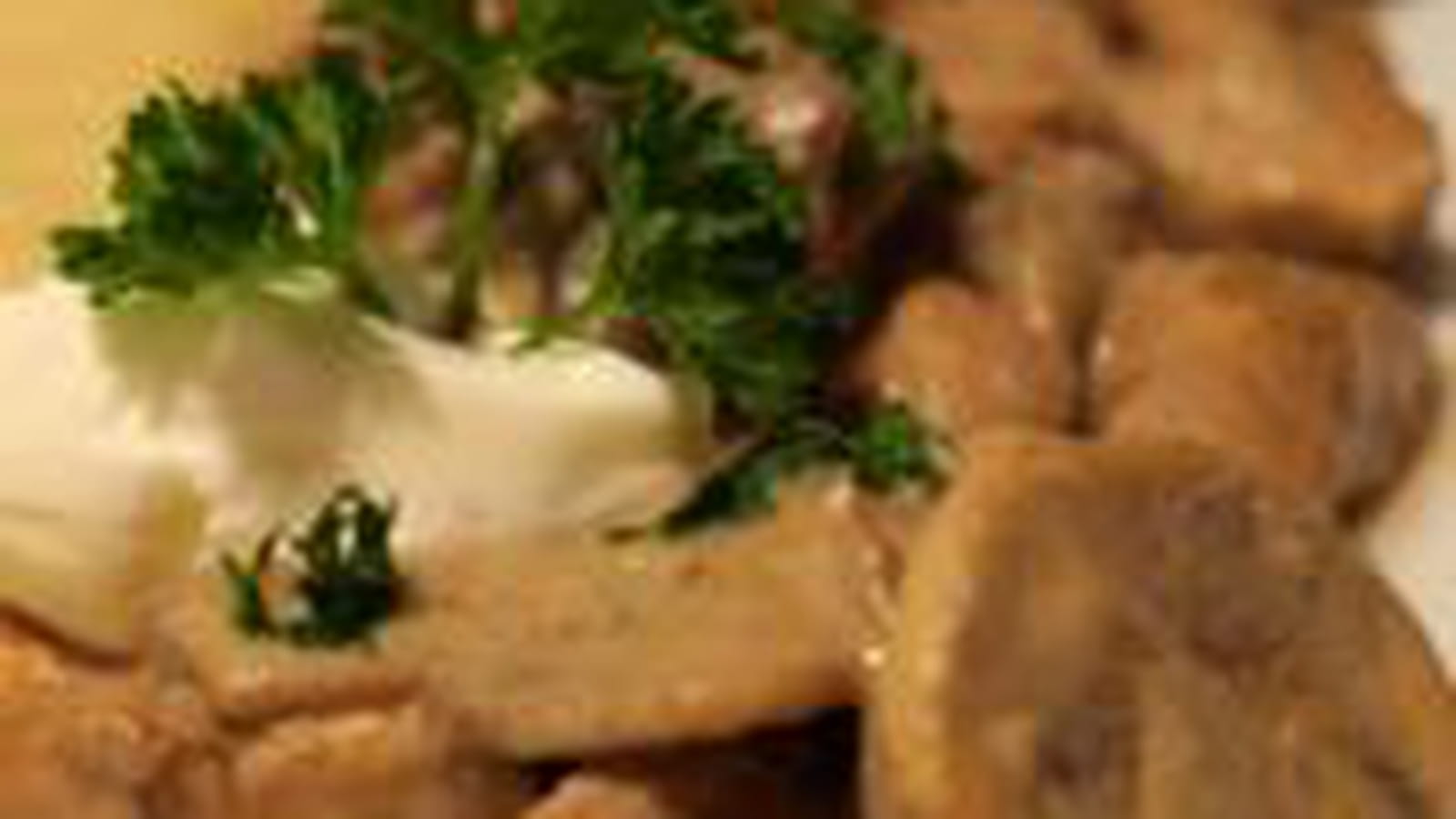 Poulet aux champignons