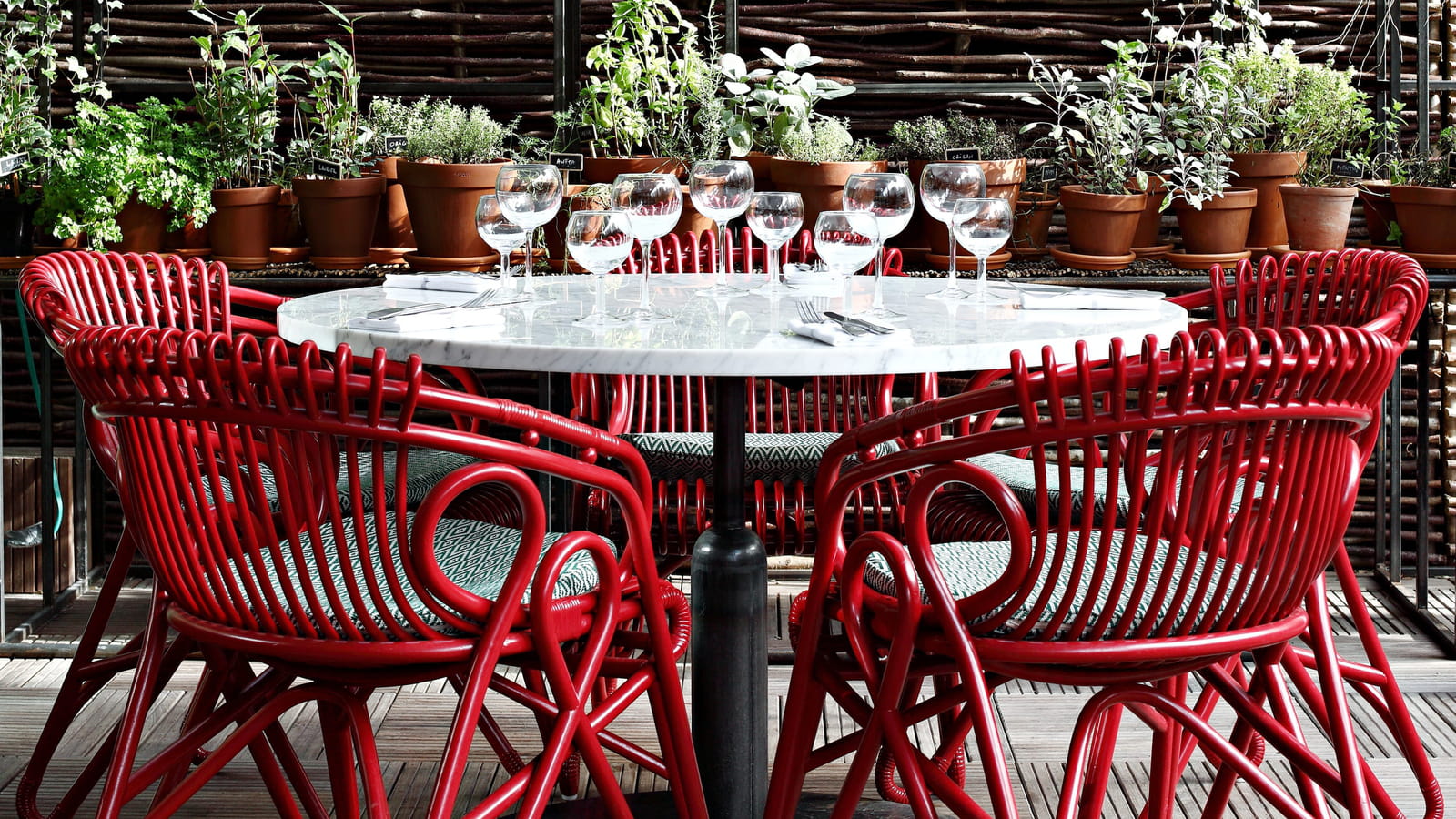 Terrasse du Eugène Eugène à Puteaux