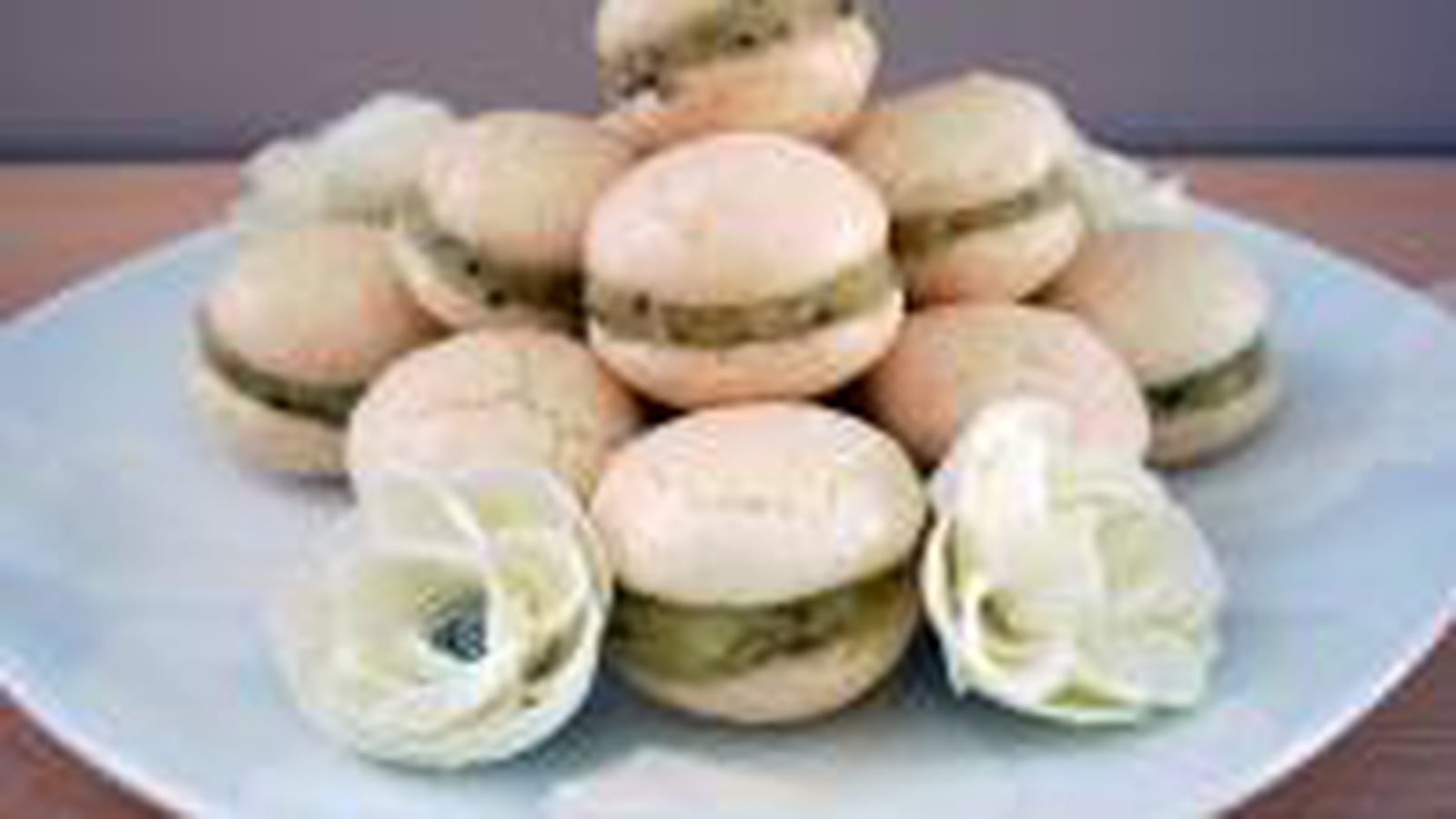 Macarons noix de coco kiwi