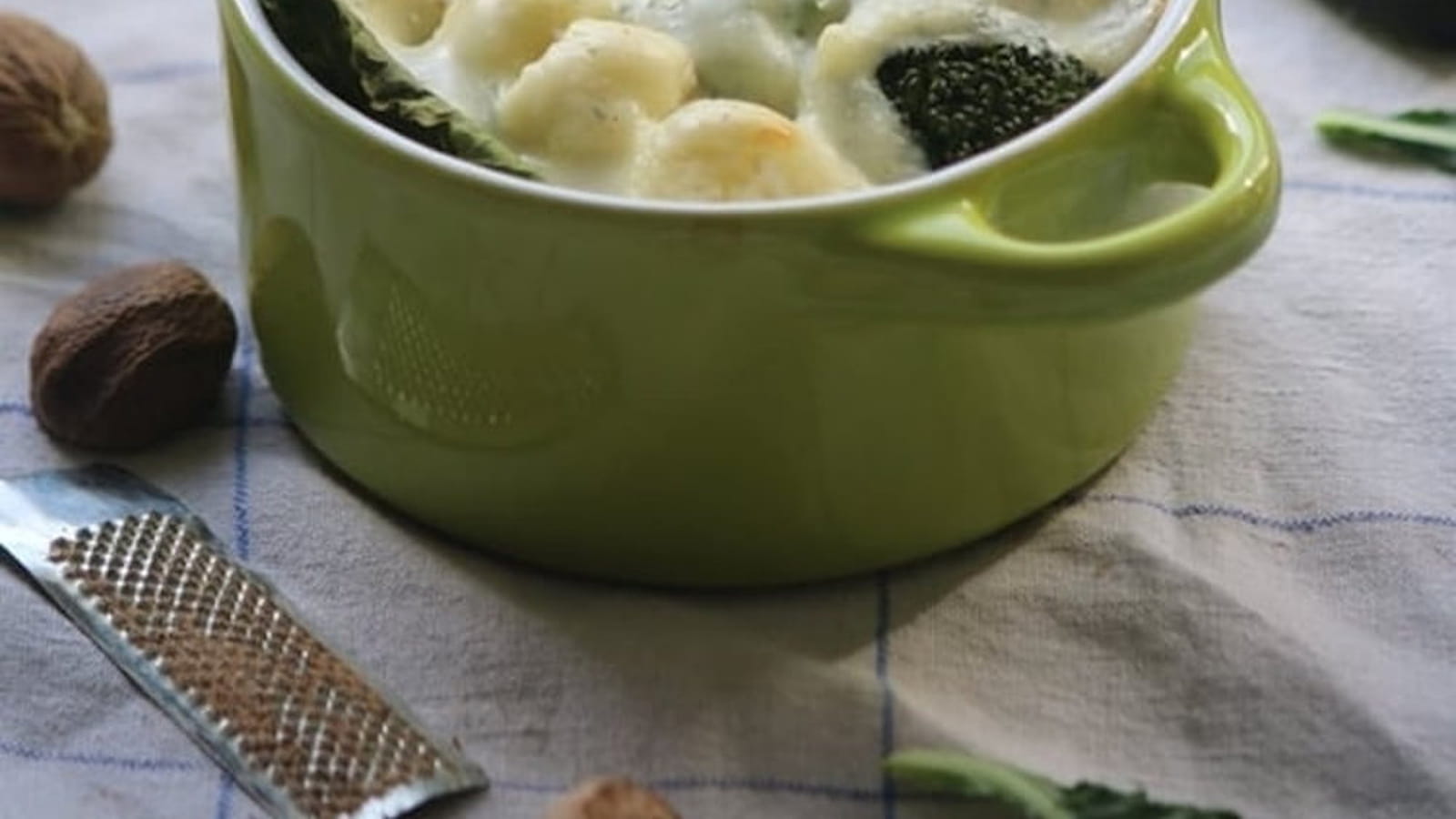 Gratin de chou fleur et brocoli à la Fourme d’Ambert