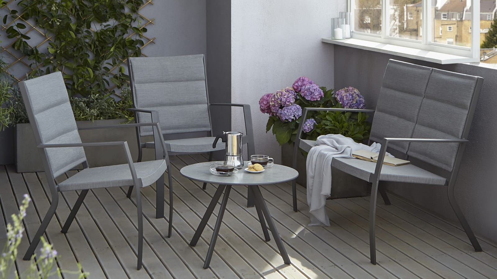 Mobilier de jardin Blooma Derry par Castorama