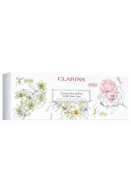 Le coffret 3&nbsp;Savons Cr&egrave;me parfum&eacute;s de Clarins