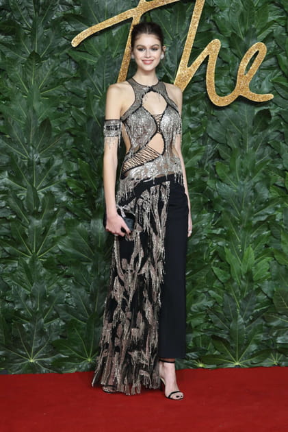 Kaia Gerber aux British Fashion Awards 2018&nbsp;