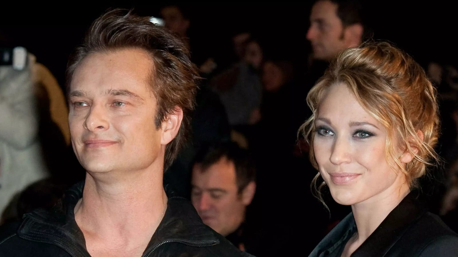 David Hallyday et Laura Smet