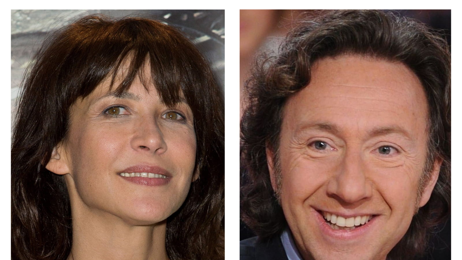 Sophie Marceau et Stéphane Bern