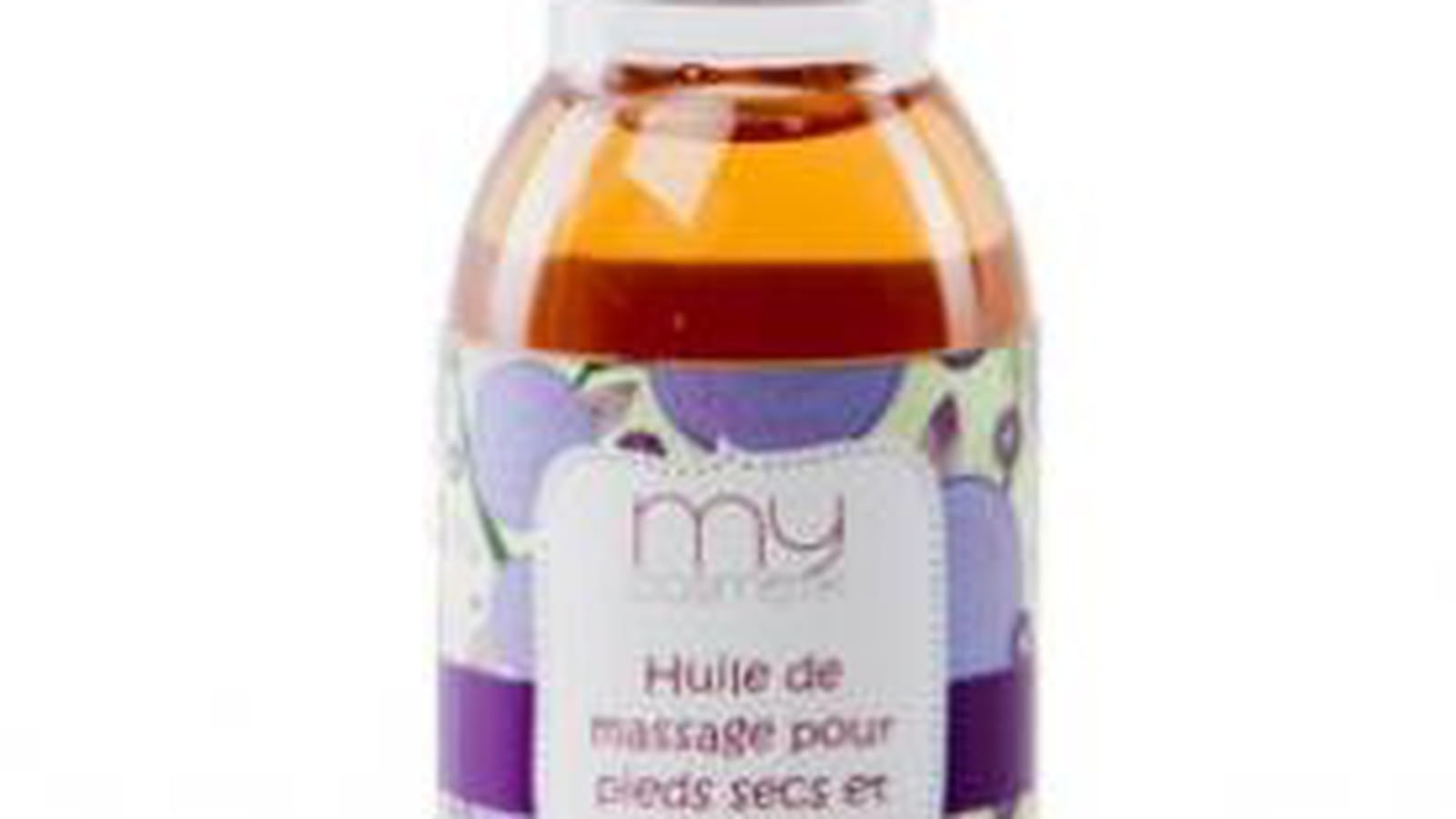 Huile de massage pour pieds secs et abîmés de MyCosmetik
