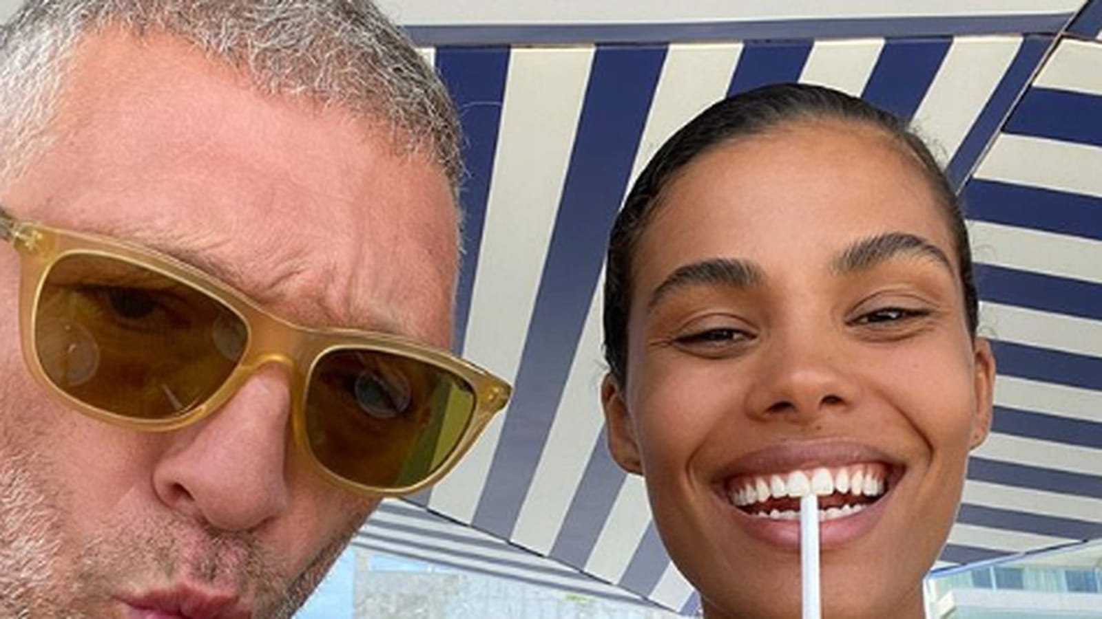 Vincent Cassel et Tina Kunakey