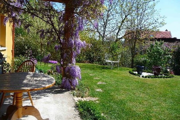 La terrasse pour profiter des beaux jours