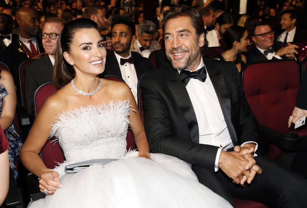 Au premier rang, un couple mod&egrave;le&nbsp;: Pen&eacute;lope Cruz, Javier Bardem