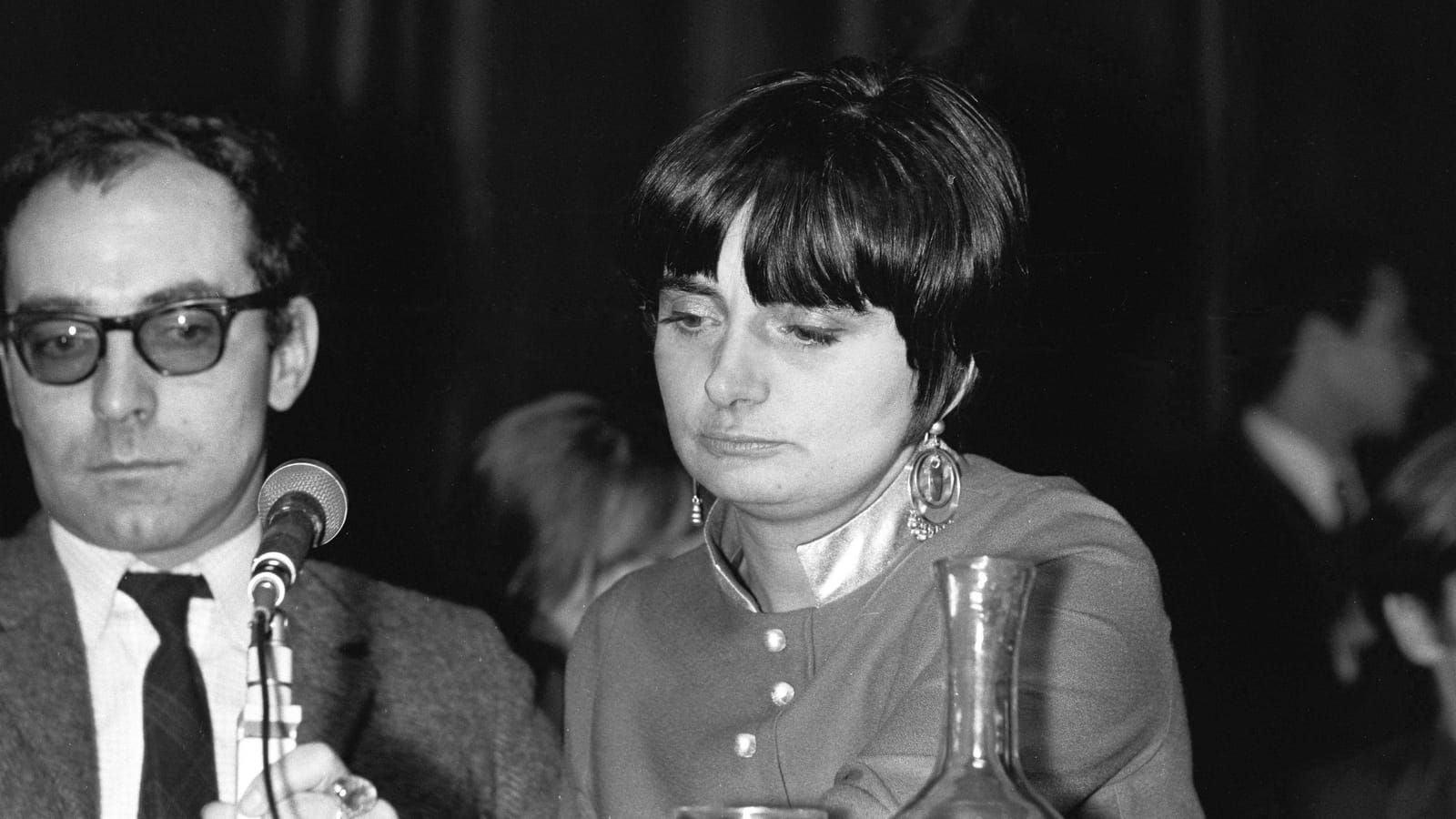 Jean-Luc Godard et Agnès Varda
