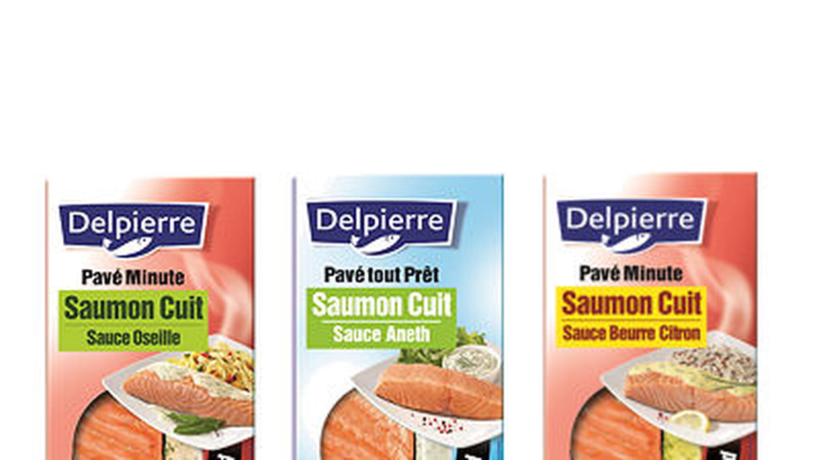 Pavé tout prêt Saumon cuit de Delpierre