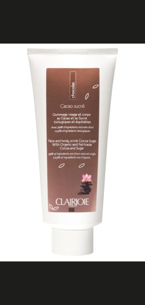 Gommage cacao sucr&eacute; de Clairjoie