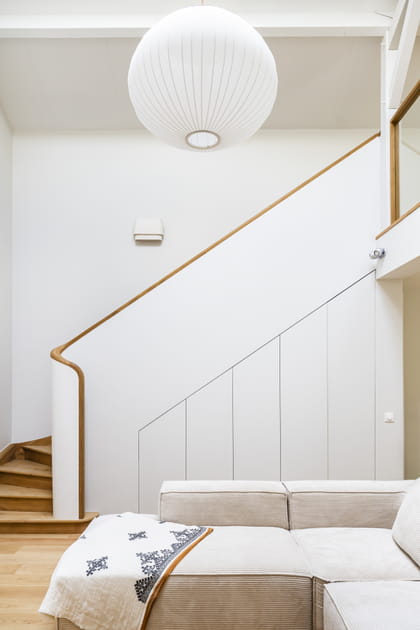 Apr&egrave;s&nbsp;: un escalier comme une &oelig;uvre d'art
