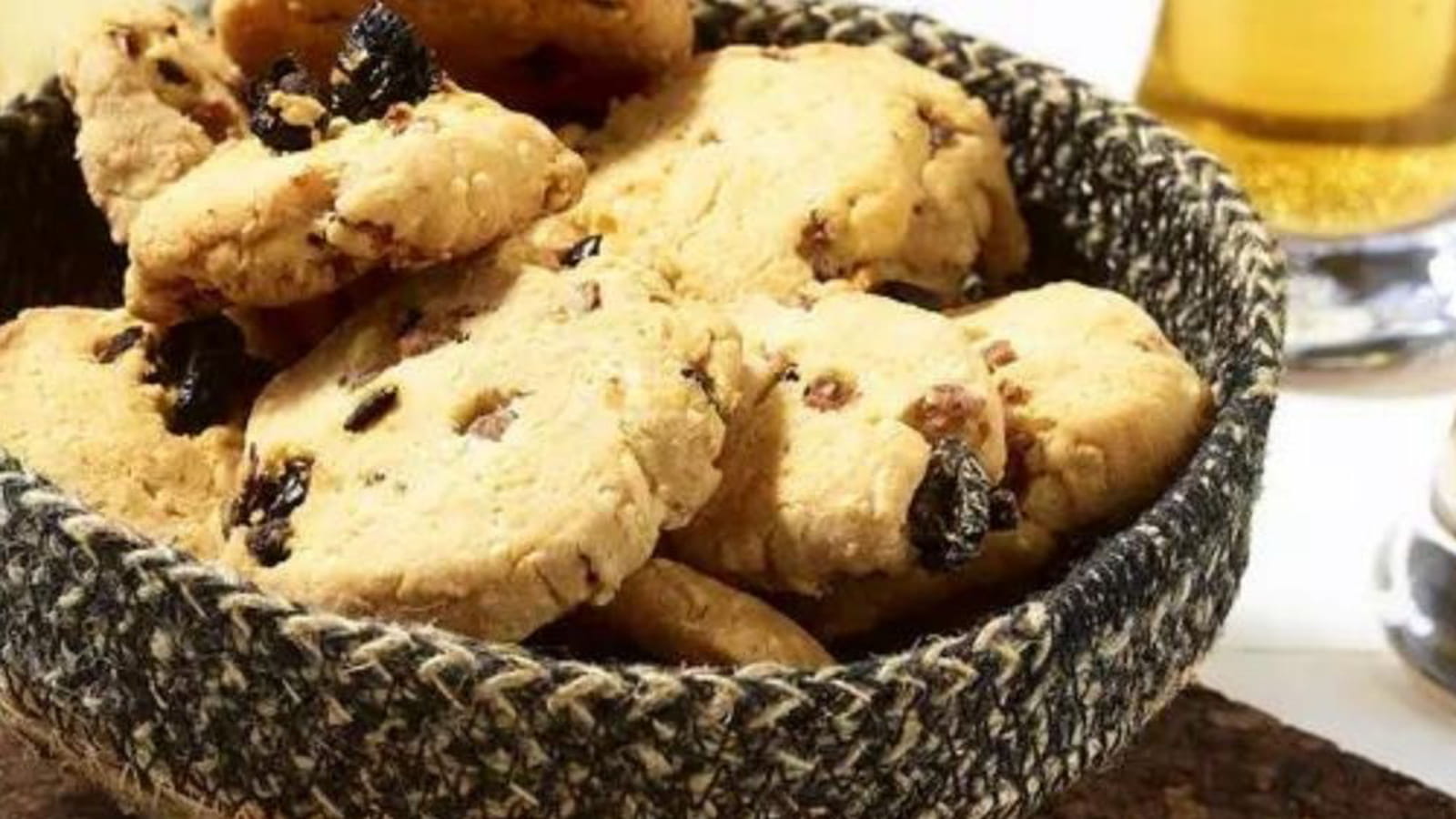 Cookies salés au Morbier et chorizo