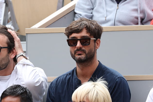 Jérémy Frérot, aperçu dans les gradins à Roland-Garros
