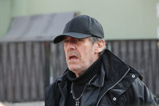 L'animateur Jean-Luc Reichmann aux obs&egrave;ques de Bruno Salomone