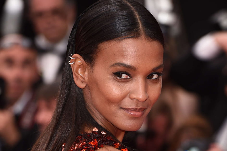Les piercings &agrave; l'h&eacute;lix de Liya Kebede