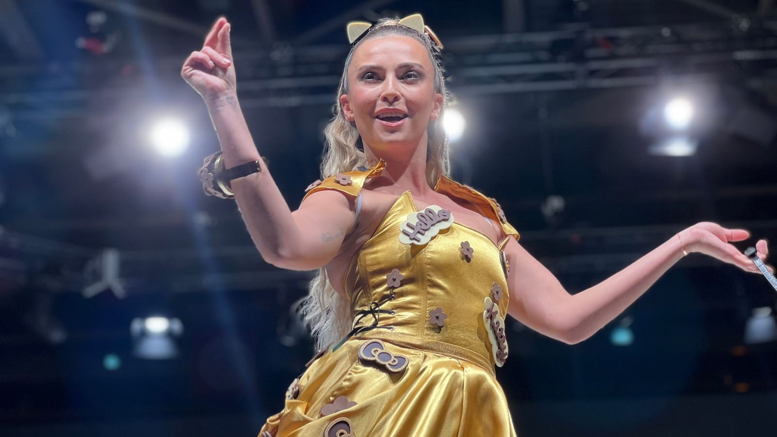 Inès Vandamme a fait le show