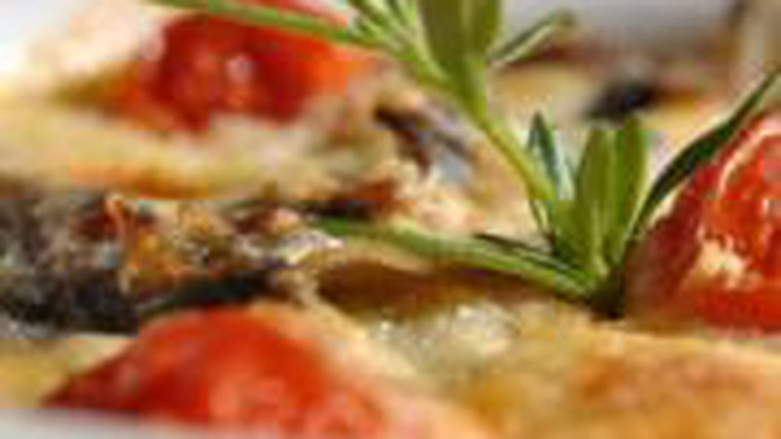 Clafoutis d'aubergines et tomates confites