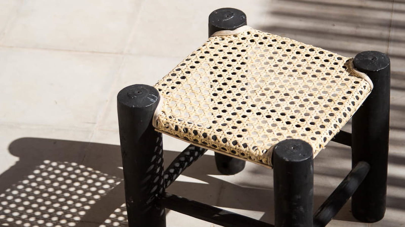 Tabouret ajouré