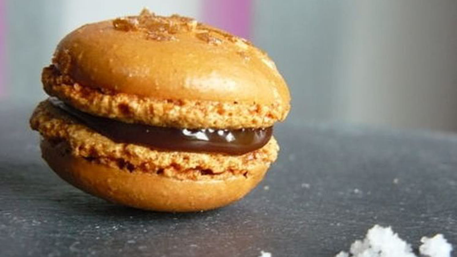 Macarons caramel