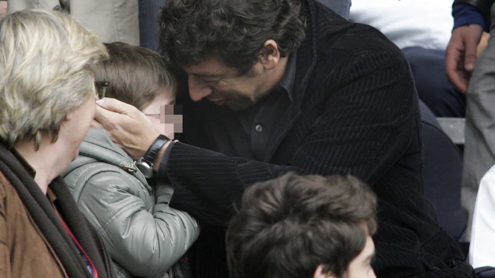 Patrick Bruel et son fils