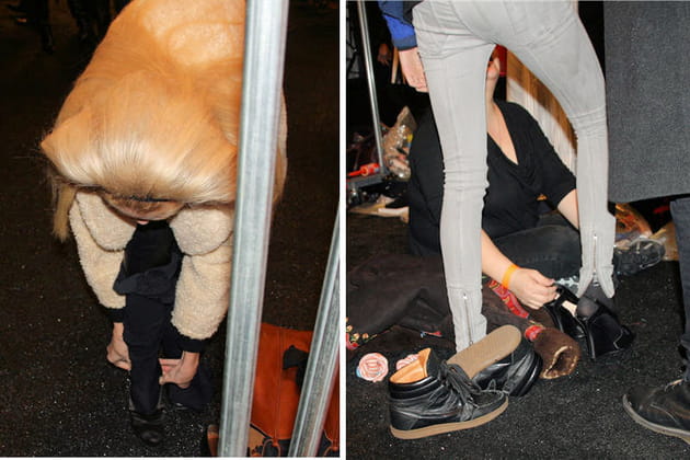 Les essayages des mannequins