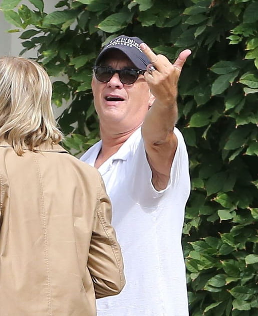 Tom Hanks aime les photographes et se fait un (doigt d') honneur de le montrer