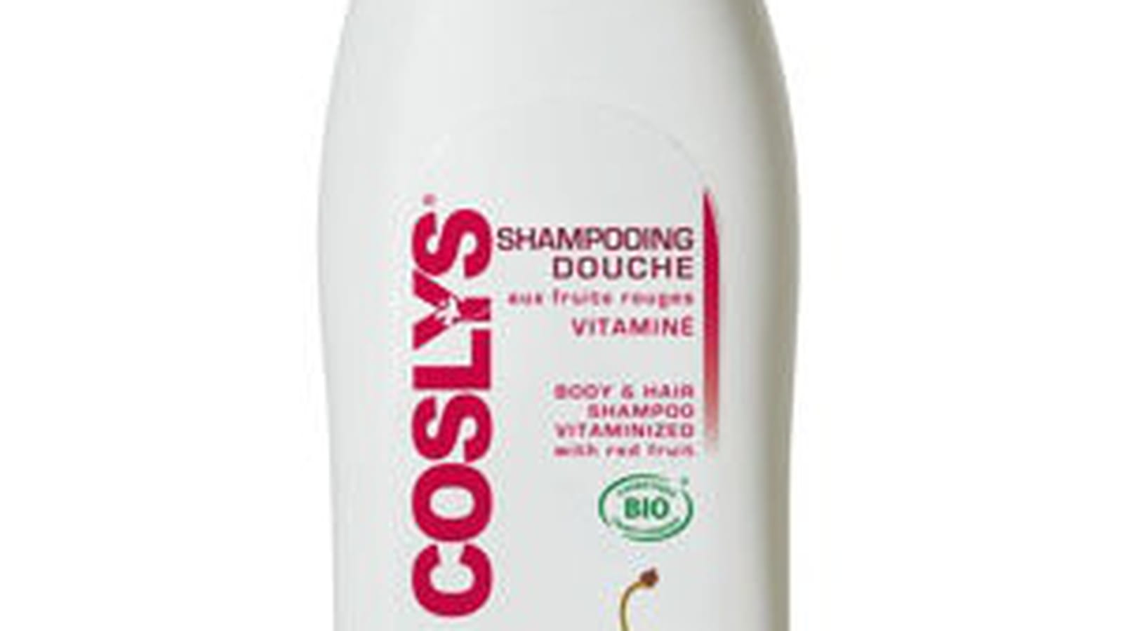 Shampooing Douche vitaminé aux fruits rouges de Coslys