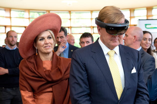 Le roi et la reine des Pays-Bas en visite &agrave; Dublin