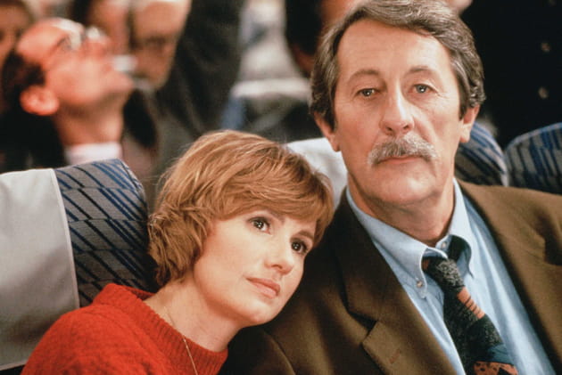 Avec Jean Rochefort dans "Le Bal des Casse-pieds" en 1992