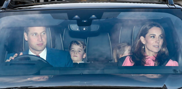 Prince William, Kate Middleton et prince George, en vadrouille