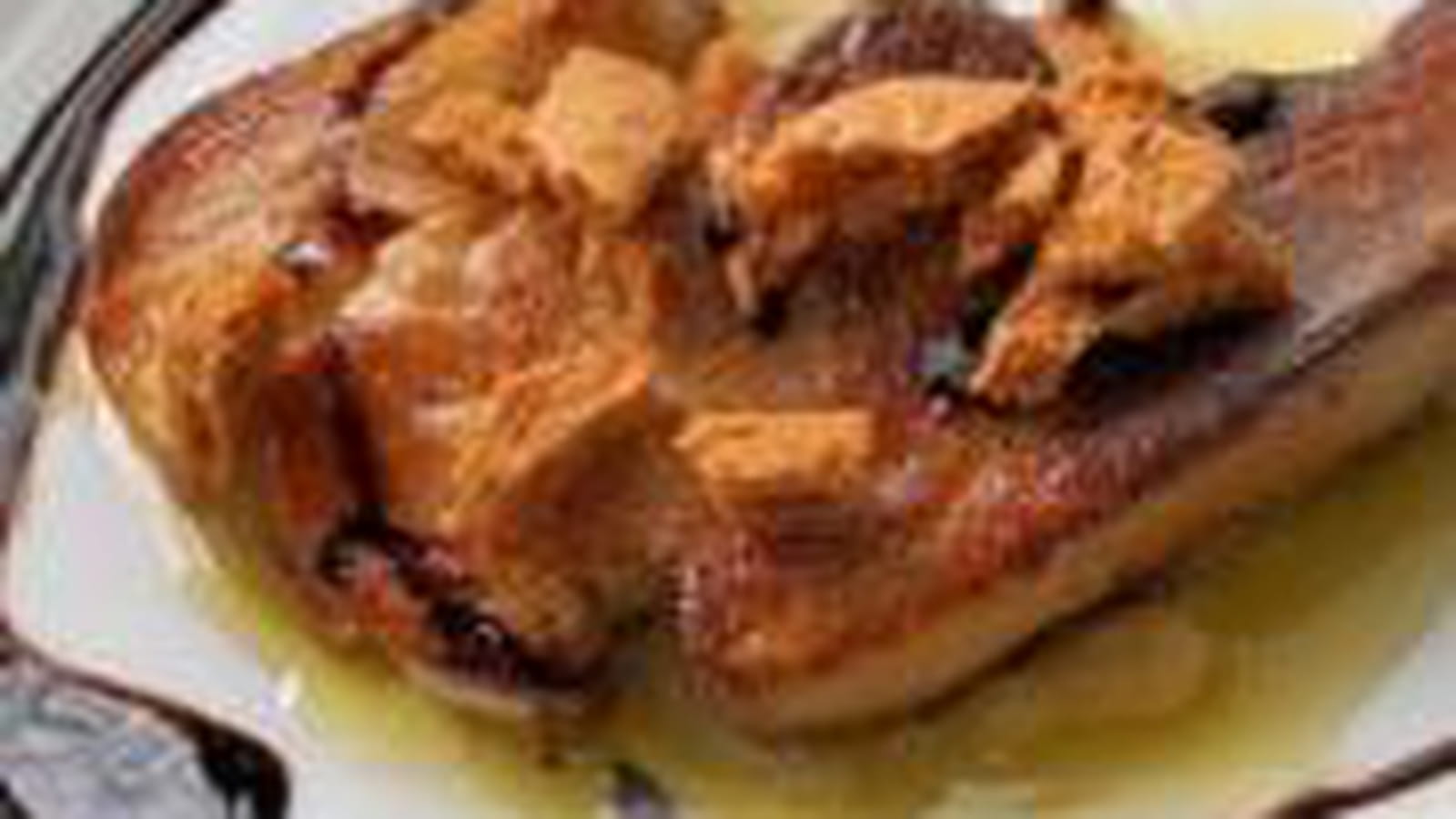 Foie gras poêlé au spéculoos